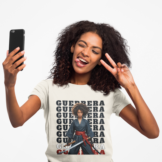 Camiseta unisex Guerrera – Celebre la fuerza y ​​la herencia | Bella Lienzo 3001