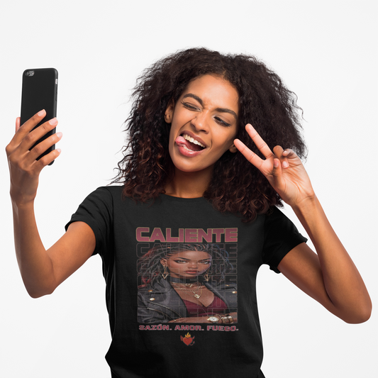 🔥 Sazón — Caliente Bordeaux Tee