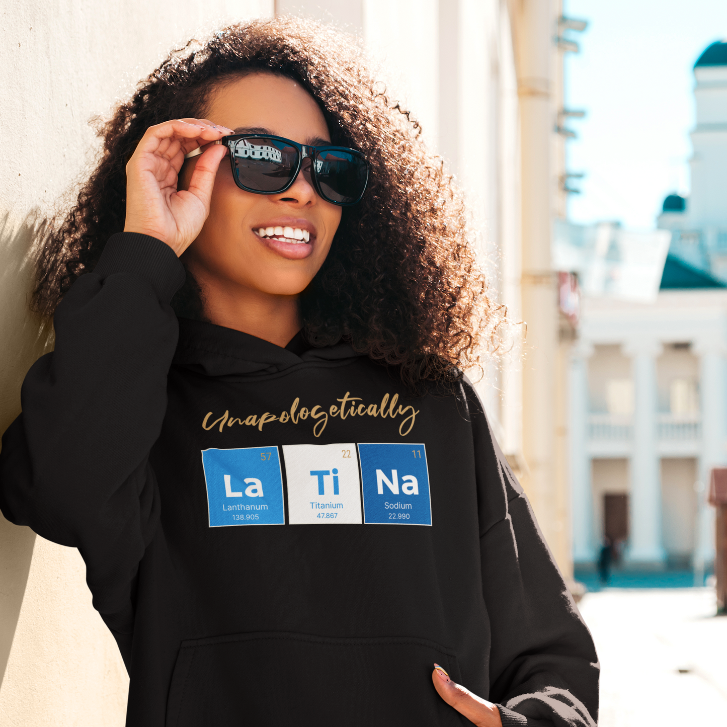 Unapologetically Latina™ – Honduras Periodic Table Hoodie