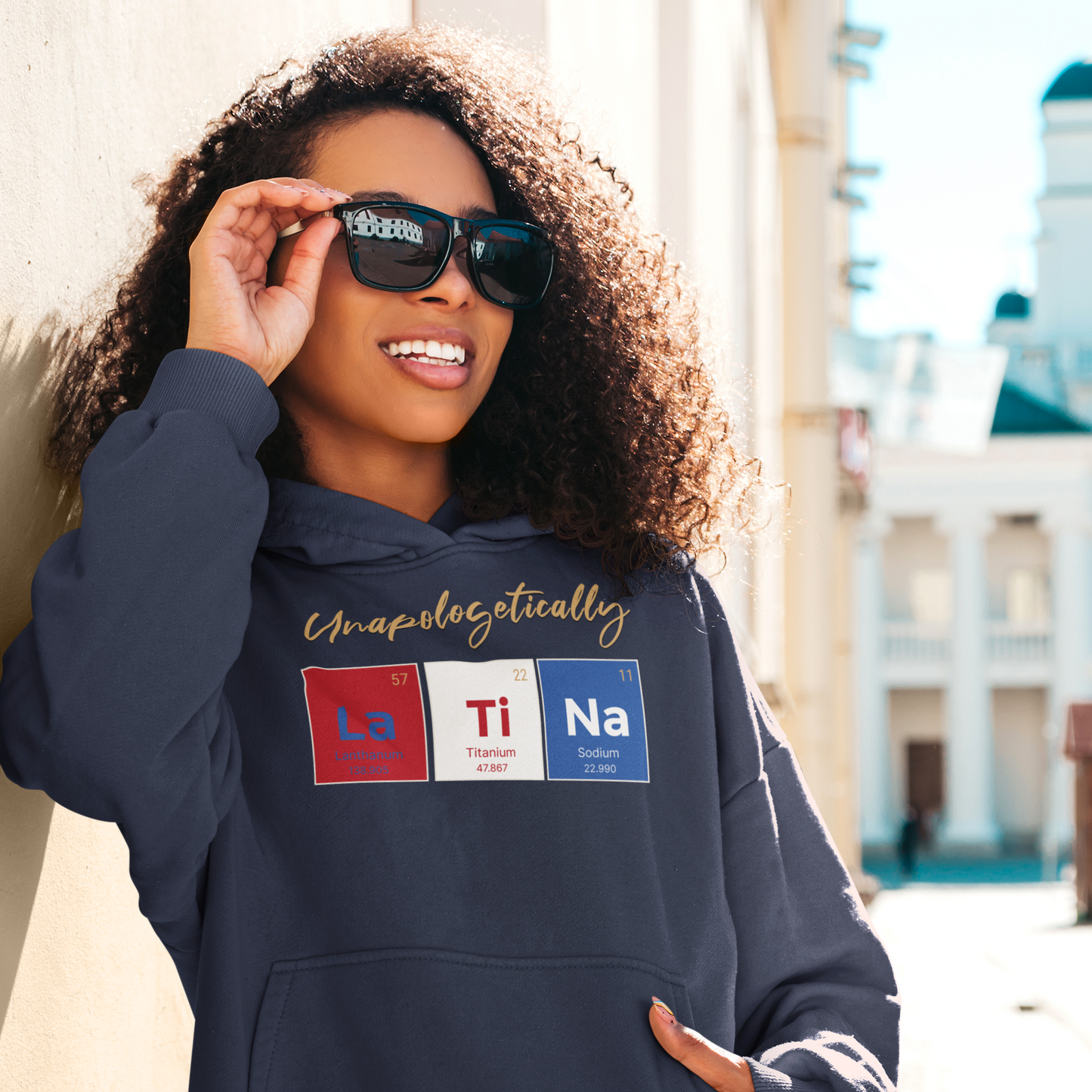 Unapologetically Latina™ – Cuba Periodic Table Hoodie