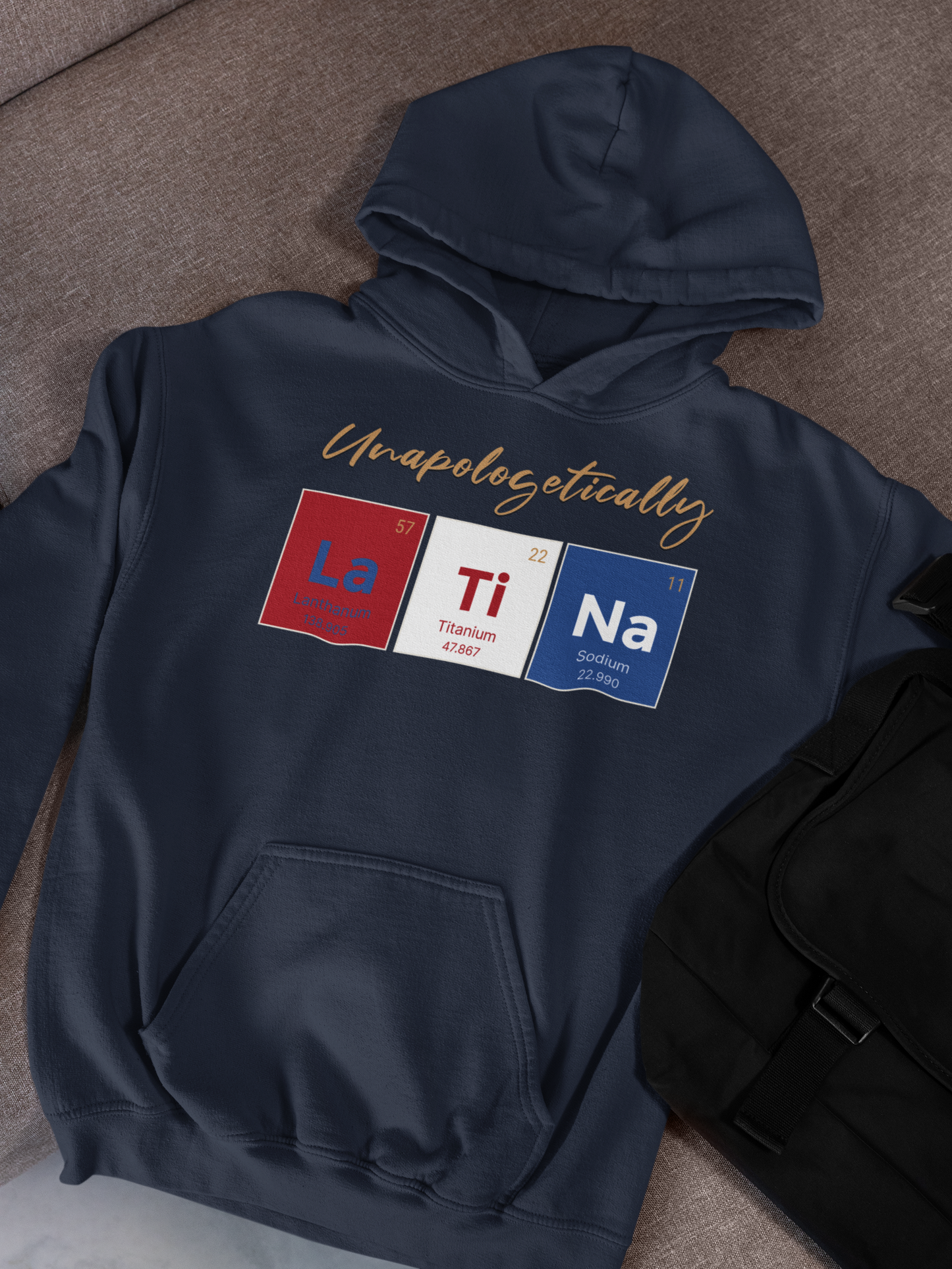 Unapologetically Latina™ – Cuba Periodic Table Hoodie