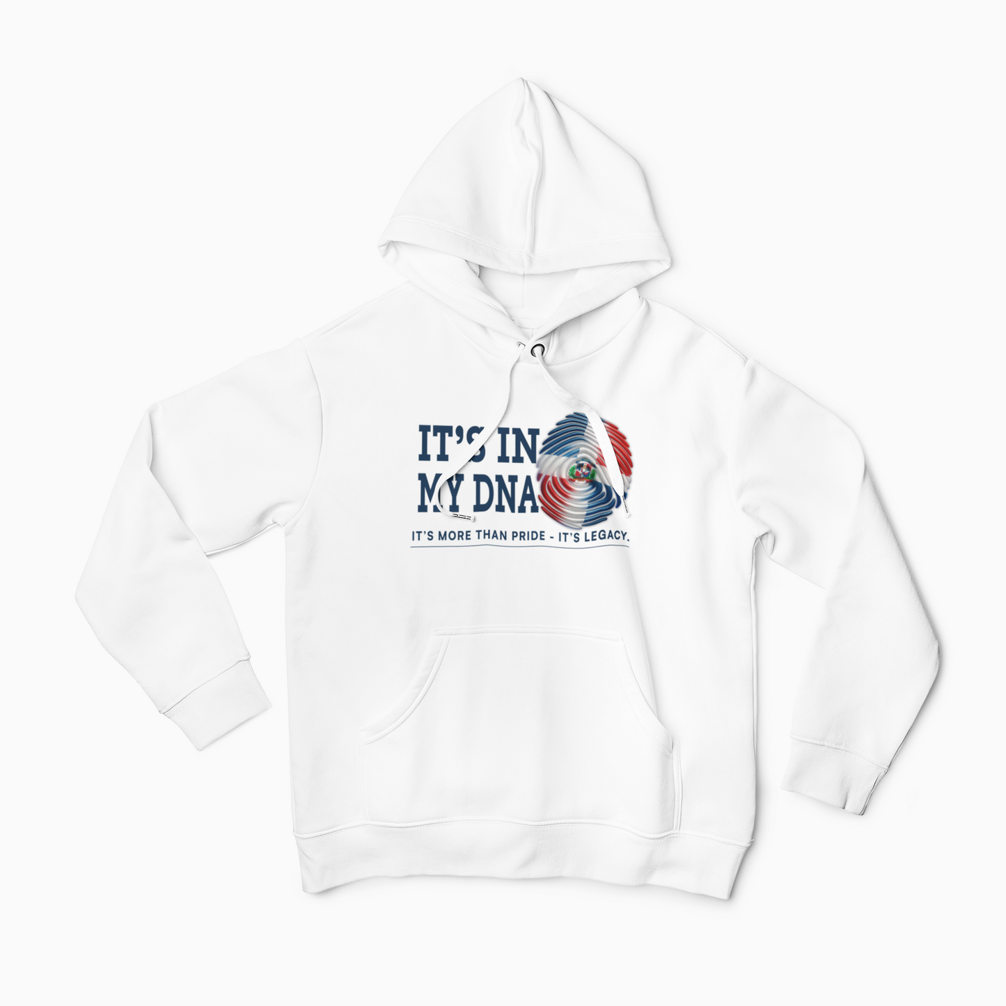 It’s In My DNA™ – Dominican Republic Heritage Fingerprint Hoodie