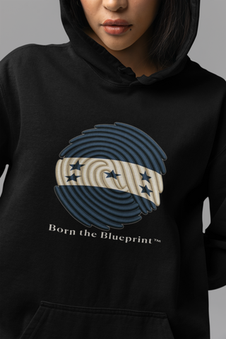 🌀 Born the Blueprint™ – Honduras Heritage Hoodie