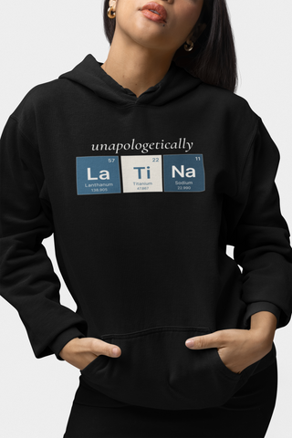 🔬 Unapologetically Latina™ – Honduras Elemental Pullover Hoodie