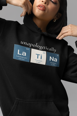 🔬 Unapologetically Latina™ – Honduras Elemental Pullover Hoodie