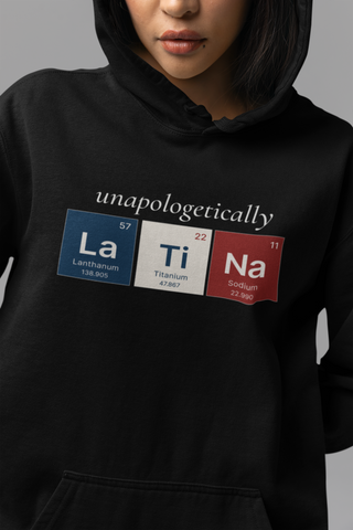 🔬 Unapologetically Latina™ – Dominican Republic Elemental Pullover Hoodie