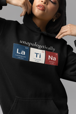 🔬 Unapologetically Latina™ – Dominican Republic Elemental Pullover Hoodie