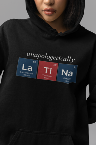 🔬 Unapologetically Latina™ – Cuba Elemental Pullover Hoodie