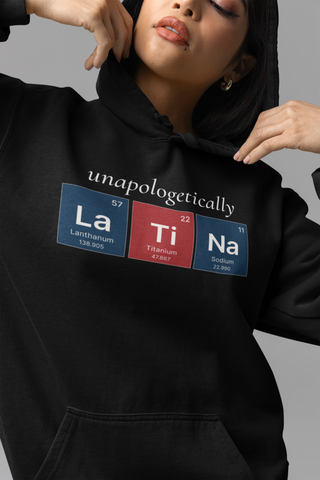 🔬 Unapologetically Latina™ – Cuba Elemental Pullover Hoodie