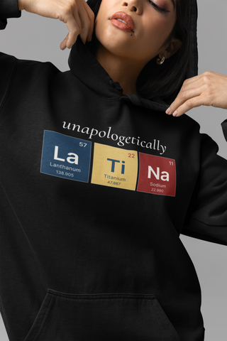🔬 Unapologetically Latina™ – Colombia Elemental Pullover Hoodie