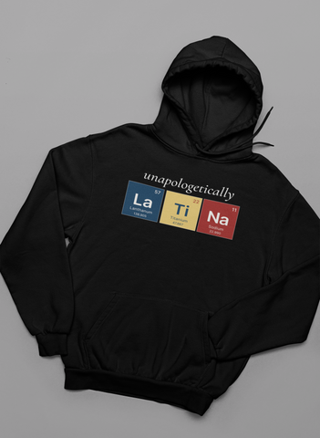 🔬 Unapologetically Latina™ – Colombia Elemental Pullover Hoodie