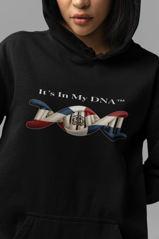 🧬 It’s In My DNA™ – Dominican Republic Heritage Helix Hoodie