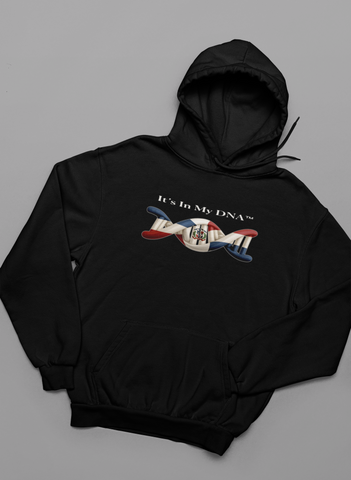 🧬 It’s In My DNA™ – Dominican Republic Heritage Helix Hoodie