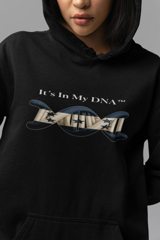 🧬 It’s In My DNA™ – Honduras Heritage Helix Hoodie