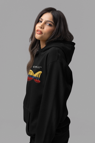 🧬 It’s In My DNA™ – Colombian Heritage Helix Hoodie