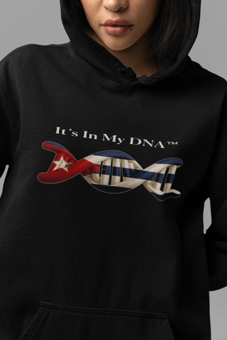 🧬 It’s In My DNA™ – Cuban Heritage Helix Hoodie