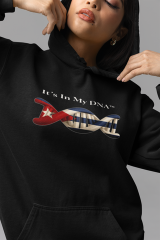 🧬 It’s In My DNA™ – Cuban Heritage Helix Hoodie