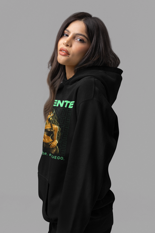 🌶️ Sazón™ – Caliente Verde Portrait Hoodie