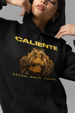 🌶️ Sazón™ – Caliente Reina Portrait Hoodie