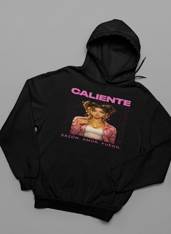 🌶️ Sazón™ – Caliente Rosa Portrait Hoodie