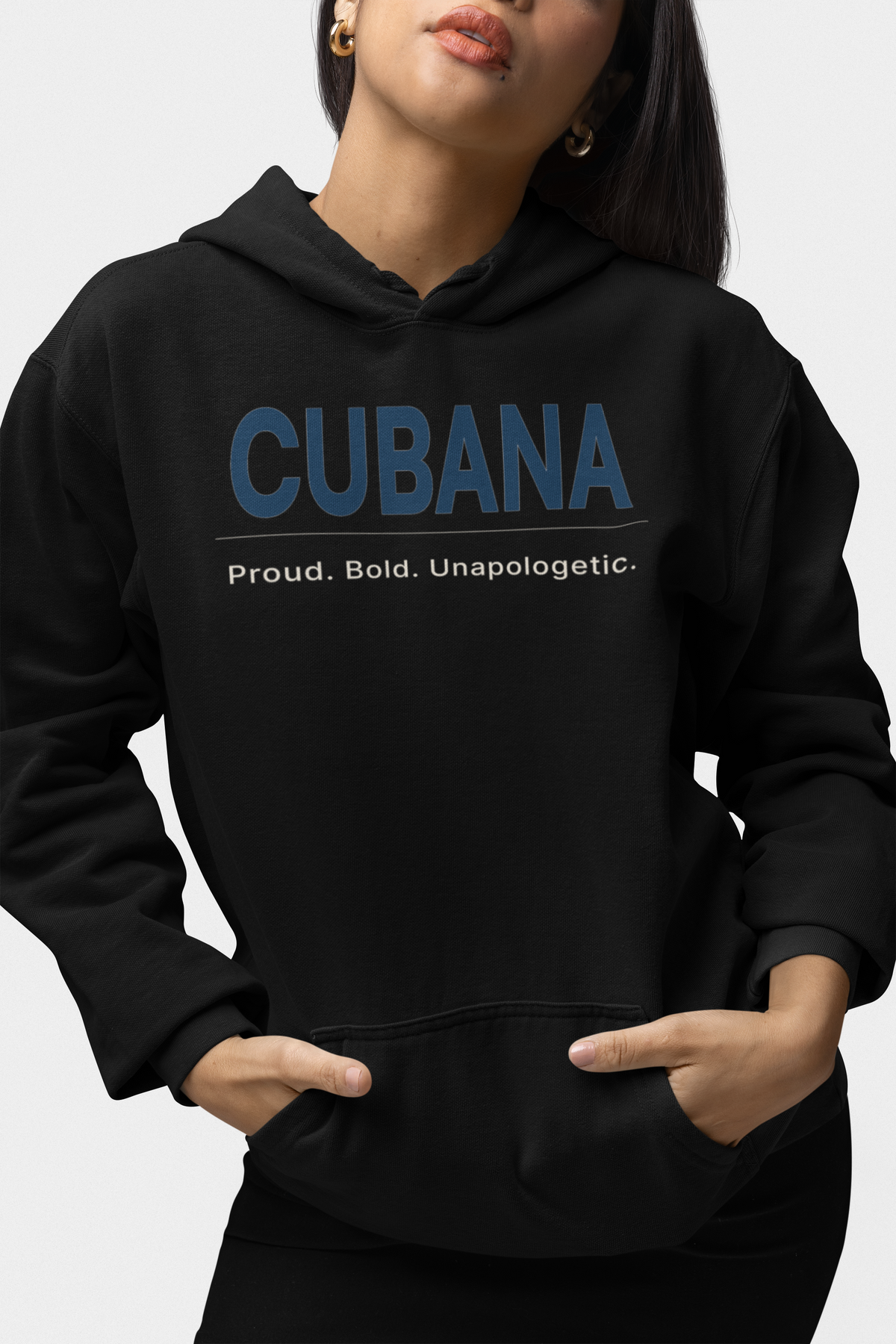 🌎 Latino Roots™ – Cubana Cuban Pride Pullover Hoodie
