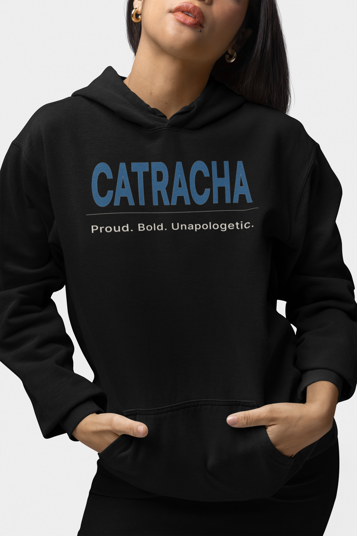 🌎 Latino Roots™ – Catracha Honduran Pride Pullover Hoodie
