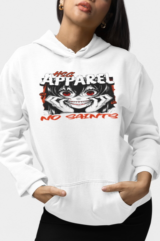 🖤 HSG Apparel™ Signature Hoodie - NO SAINTS Horror Anime
