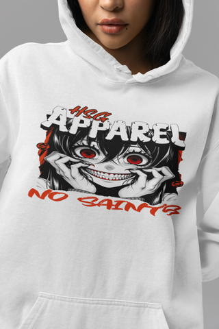 🖤 HSG Apparel™ Signature Hoodie - NO SAINTS Horror Anime