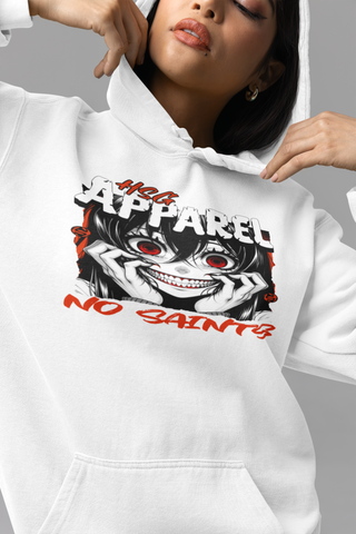 🖤 HSG Apparel™ Signature Hoodie - NO SAINTS Horror Anime