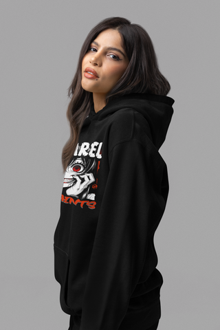 🖤 HSG Apparel™ Signature Hoodie - NO SAINTS Horror Anime