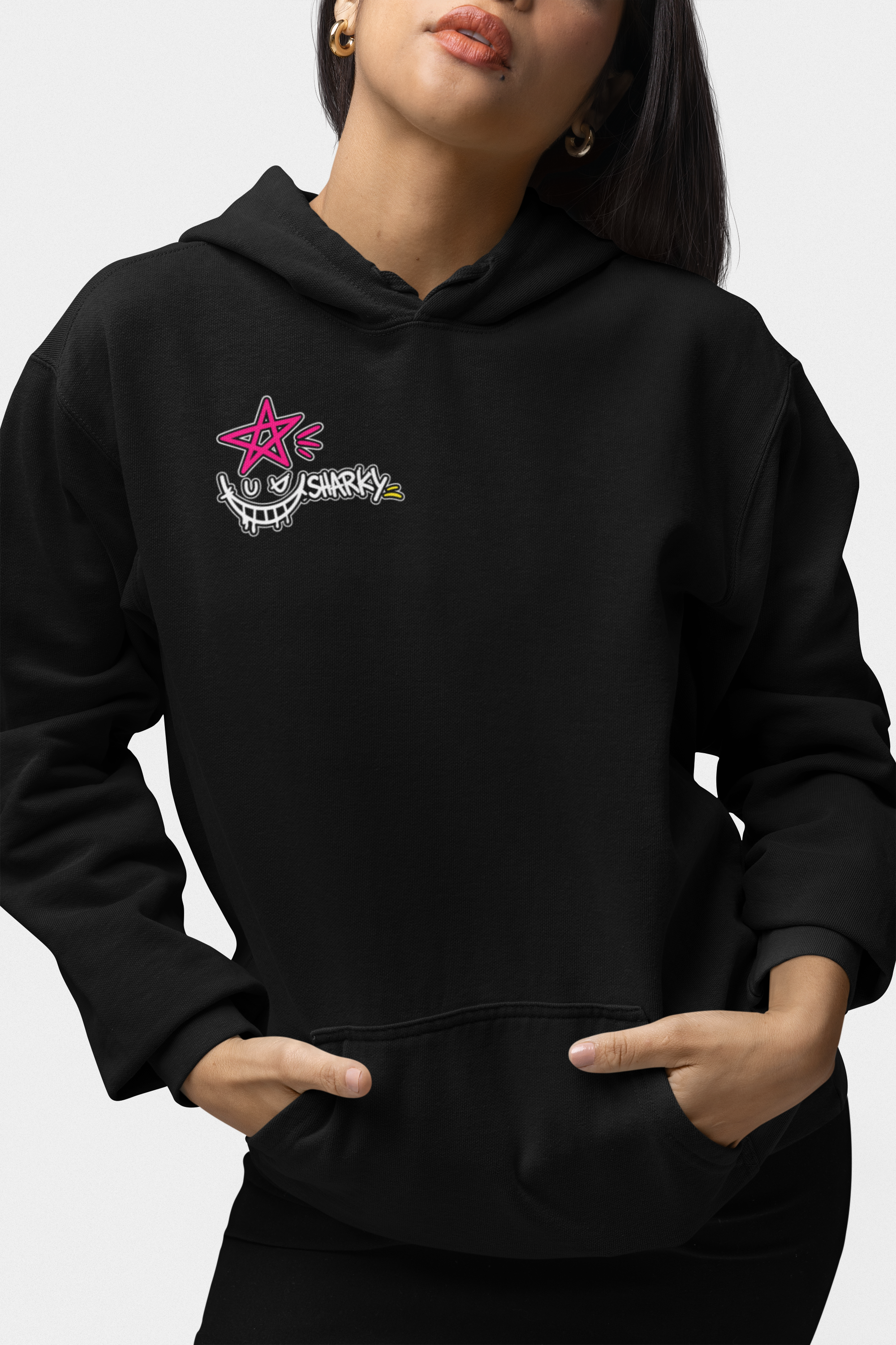 🦈 Sharky Originals™ – Subject_03 Classified File Hoodie