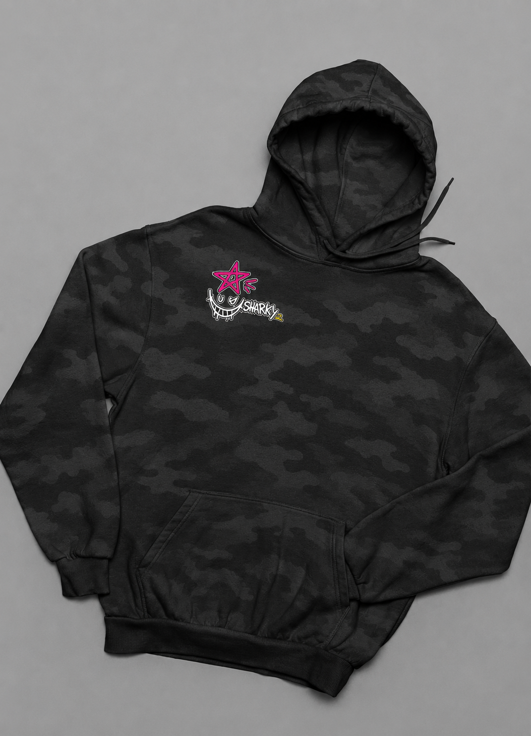 🦈 Sharky Originals™ – Subject_03 Classified File Hoodie