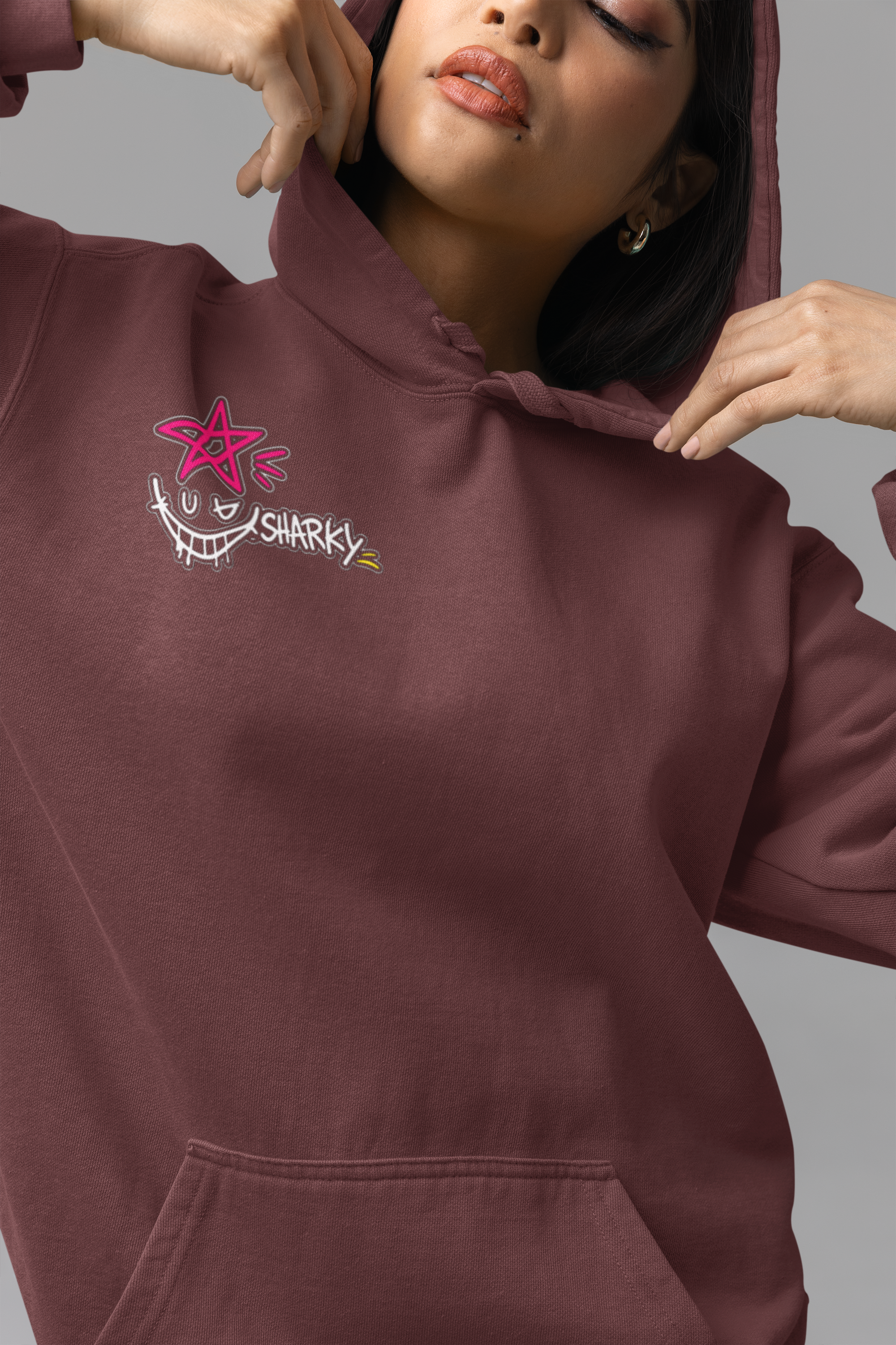 🦈 Sharky Originals™ – Subject_03 Classified File Hoodie