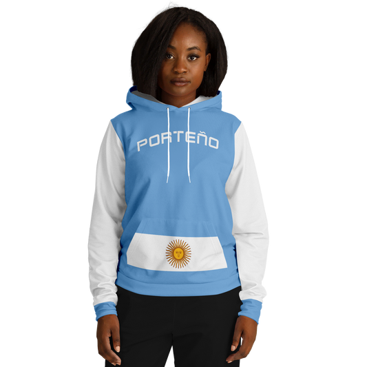 🇦🇷 Latino Roots Hoodie – Porteño (Blue)