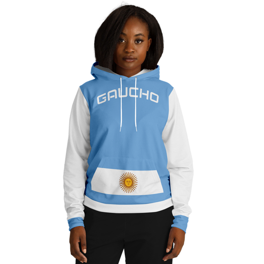 🇦🇷 Latino Roots Hoodie – Gaucho (Blue)