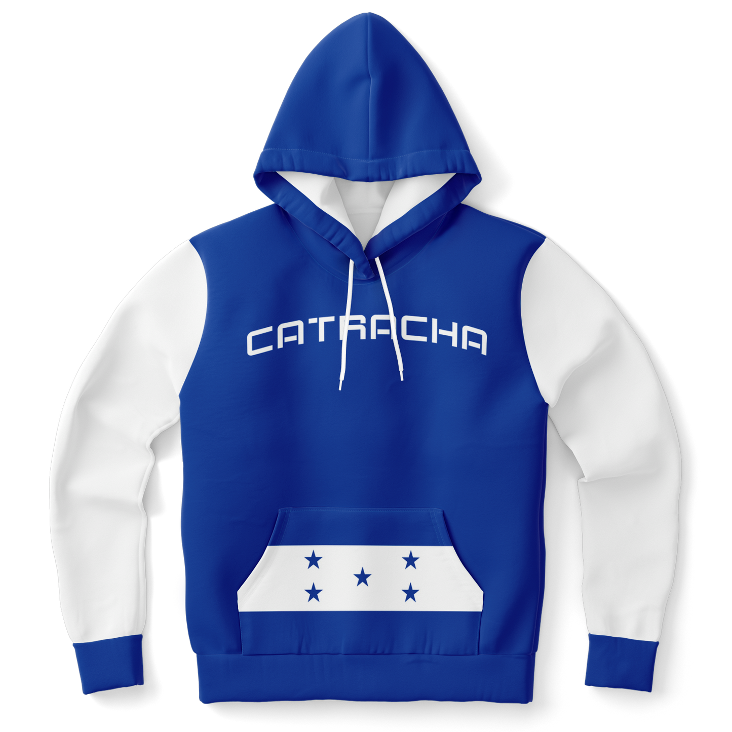 🇭🇳 Latino Roots Hoodie – Catracha (Blue)