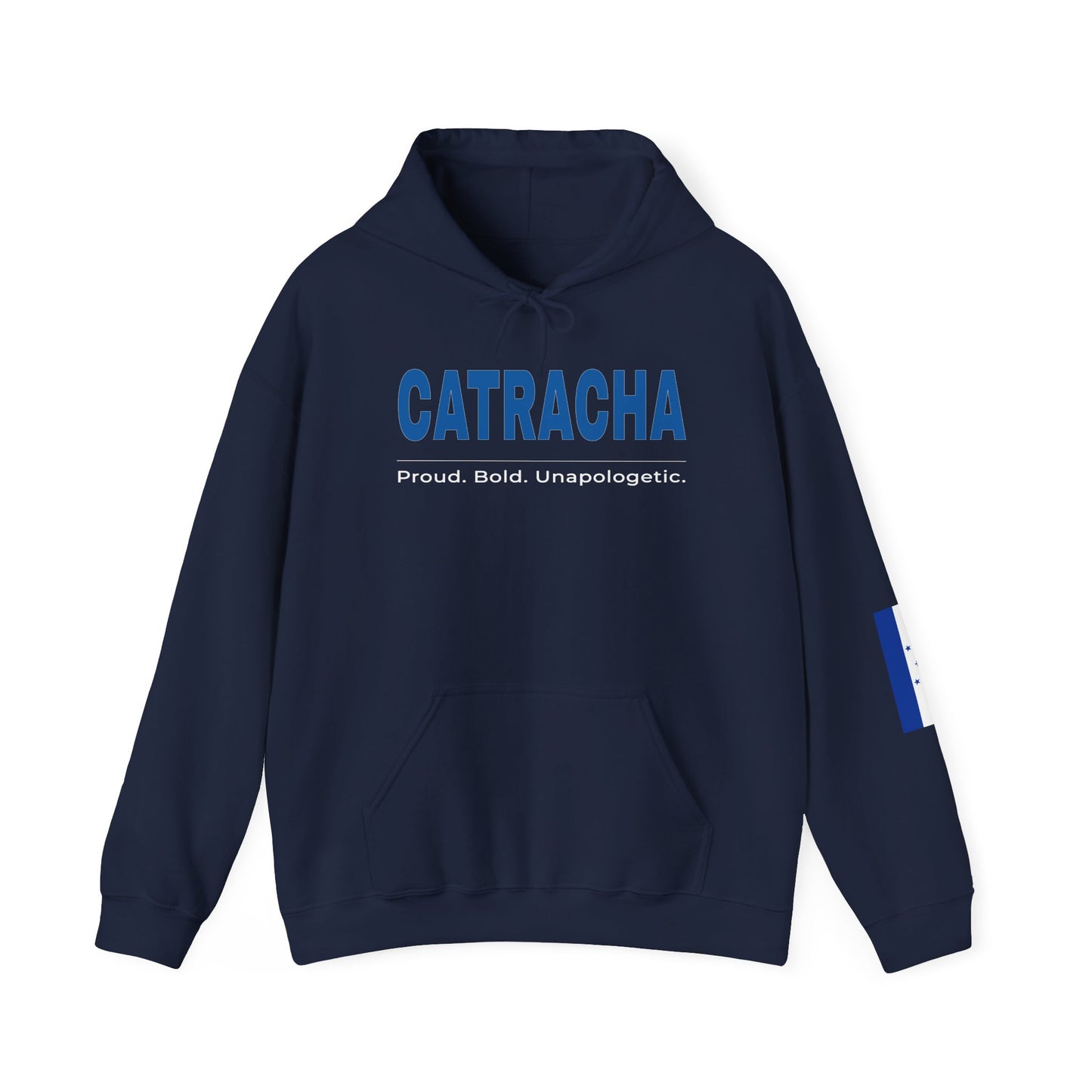 Latino Roots™ – Catracha Honduran Heritage Pullover Hoodie
