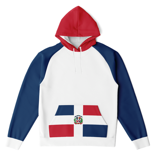 Dominican Republic Flag Hoodie - All-Over Print Unisex Heritage Design