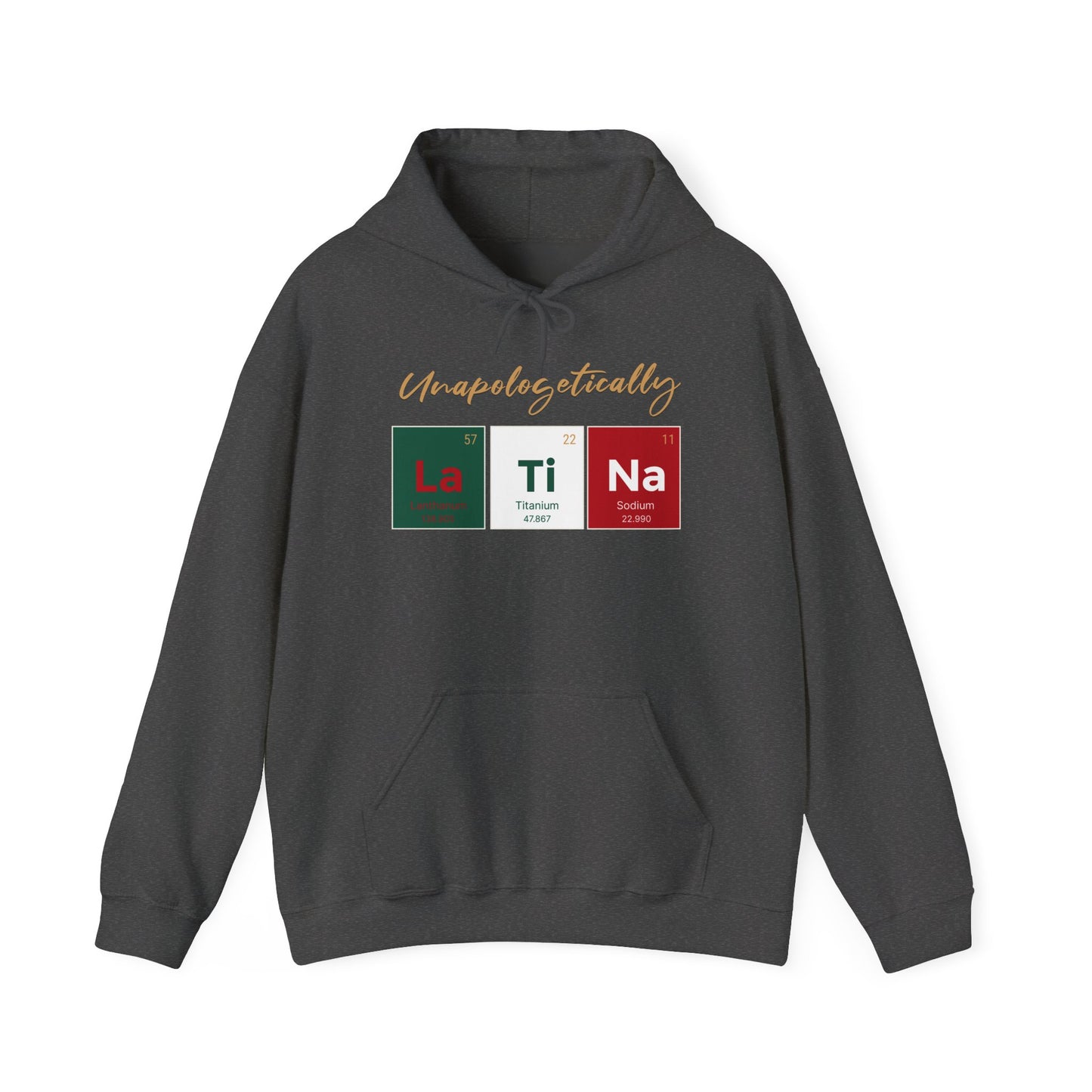 Unapologetically Latina™ – Mexico Periodic Table Hoodie