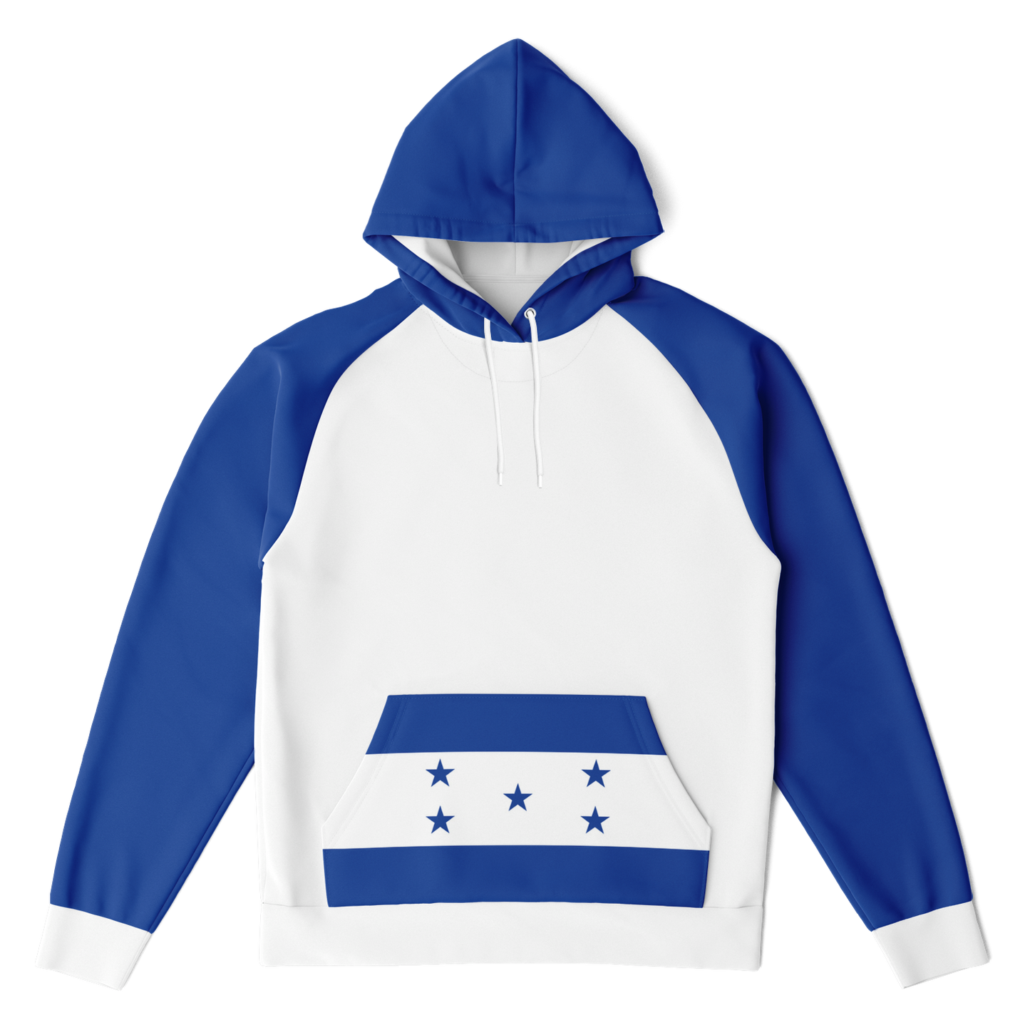 Honduran Flag Hoodie - All-Over Print Unisex Heritage Design