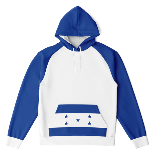 Honduran Flag Hoodie - All-Over Print Unisex Heritage Design