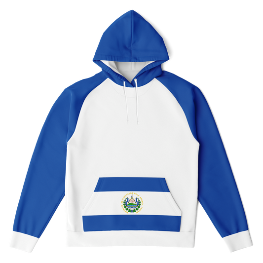 El Salvadoran Flag Hoodie - All-Over Print Unisex Heritage Design